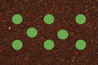 Plant crops closer together
